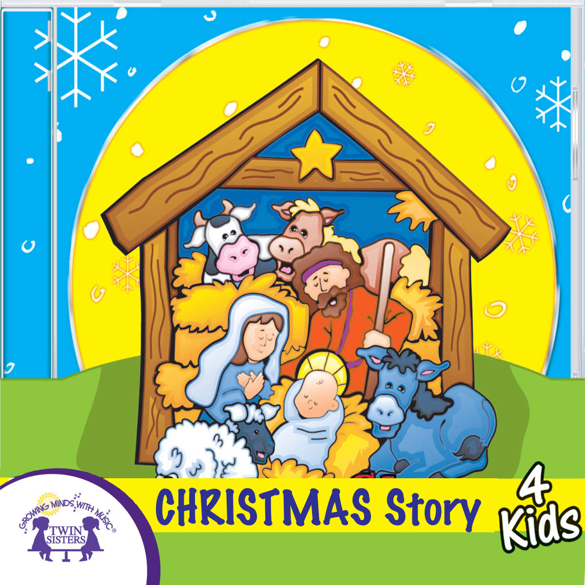 An educational teaching resource from Twin Sisters Digital Media entitled Christmas Story 4 Kids downloadable at Teach Simple.