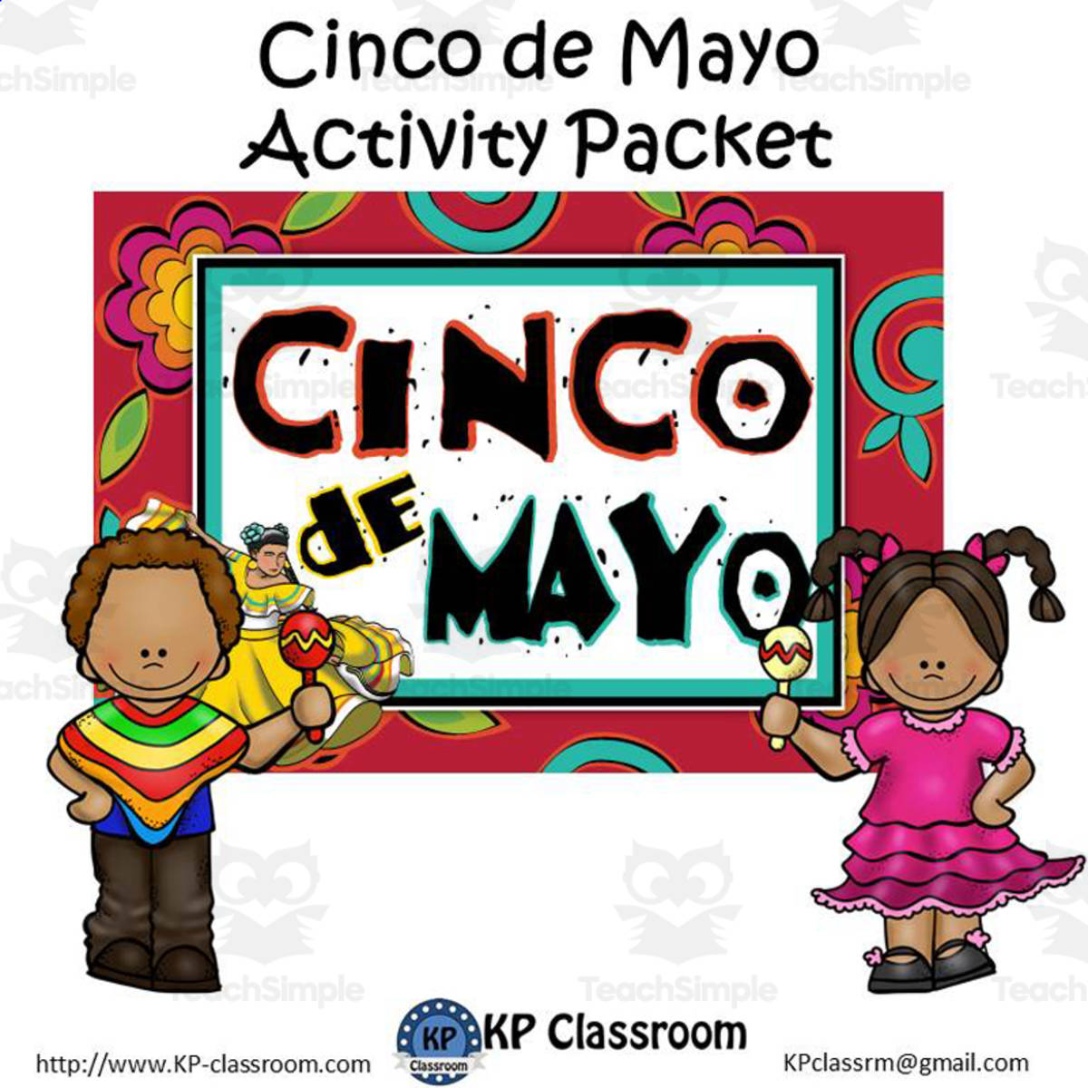 An educational teaching resource from KP Classroom entitled Cinco de Mayo Activity Packet downloadable at Teach Simple.