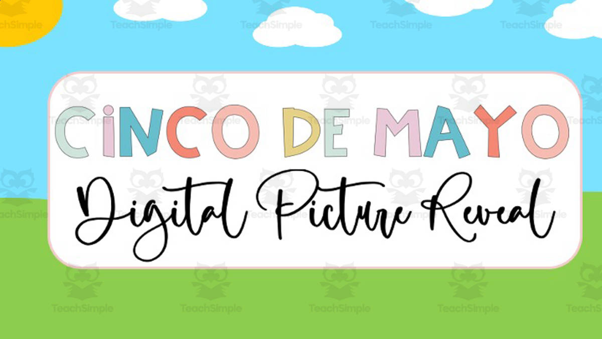 An educational teaching resource from Joyful Noise Teaching entitled Cinco de Mayo Virtual Jigsaw Puzzle downloadable at Teach Simple.