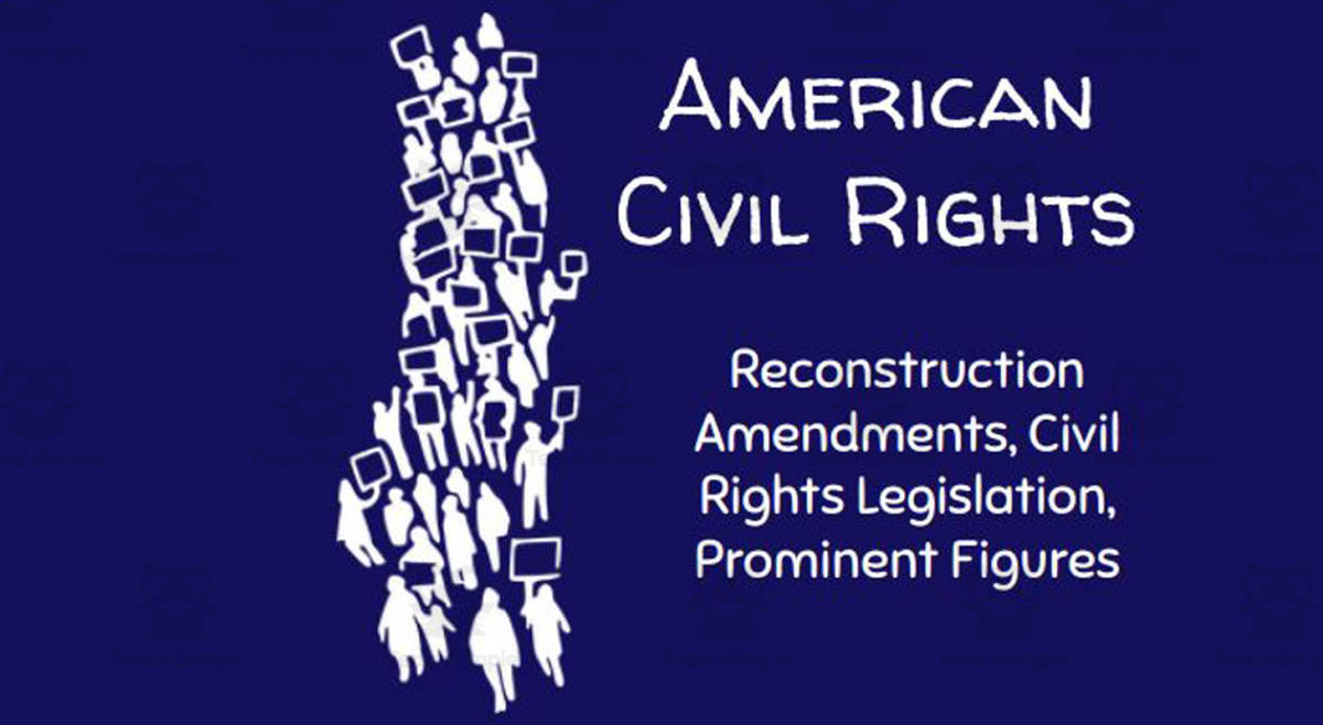 An educational teaching resource from Ed Dynamic entitled Civil Rights (Lecture slides, videos, and guided notes sheet) downloadable at Teach Simple.