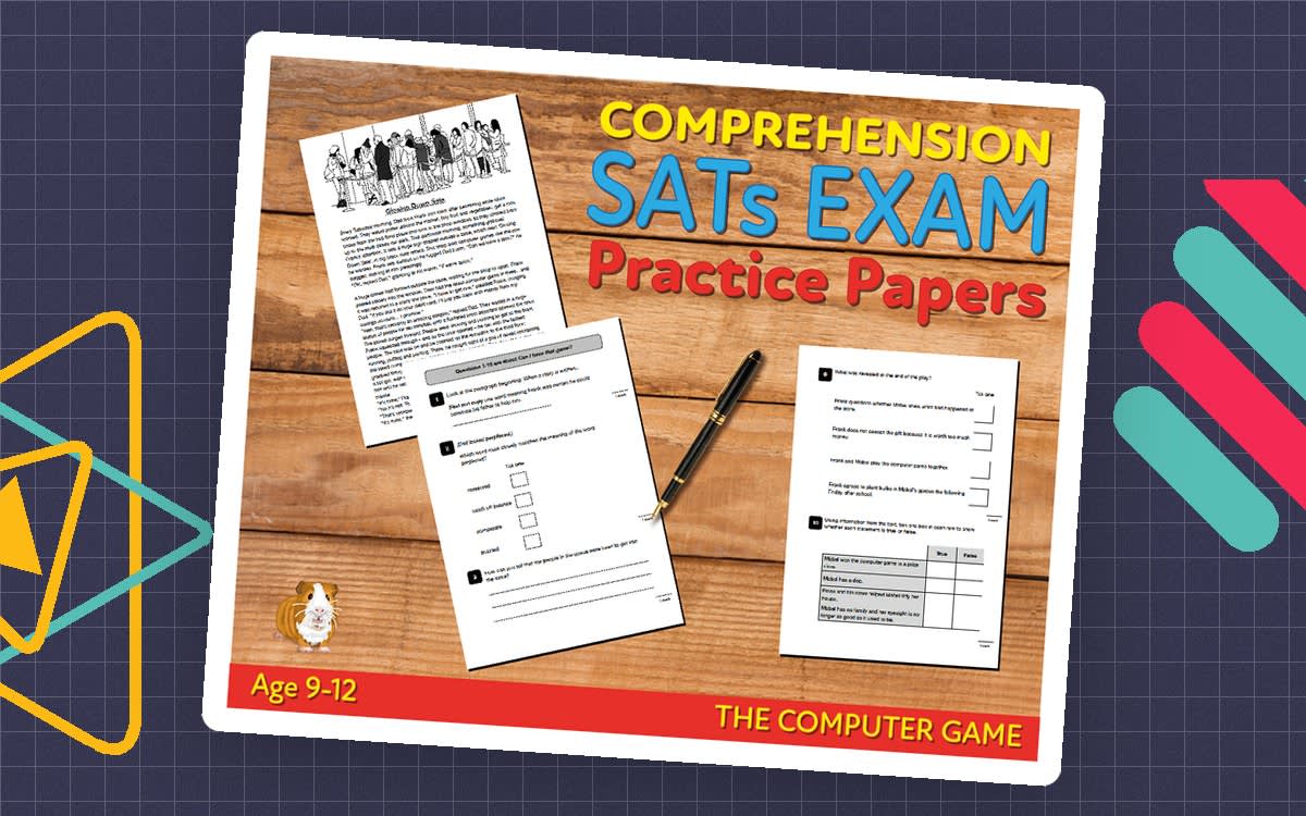 An educational teaching resource from Guinea Pig Education entitled Close Reading Comprehension Practice Papers (The Computer Game) 9-12 years downloadable at Teach Simple.