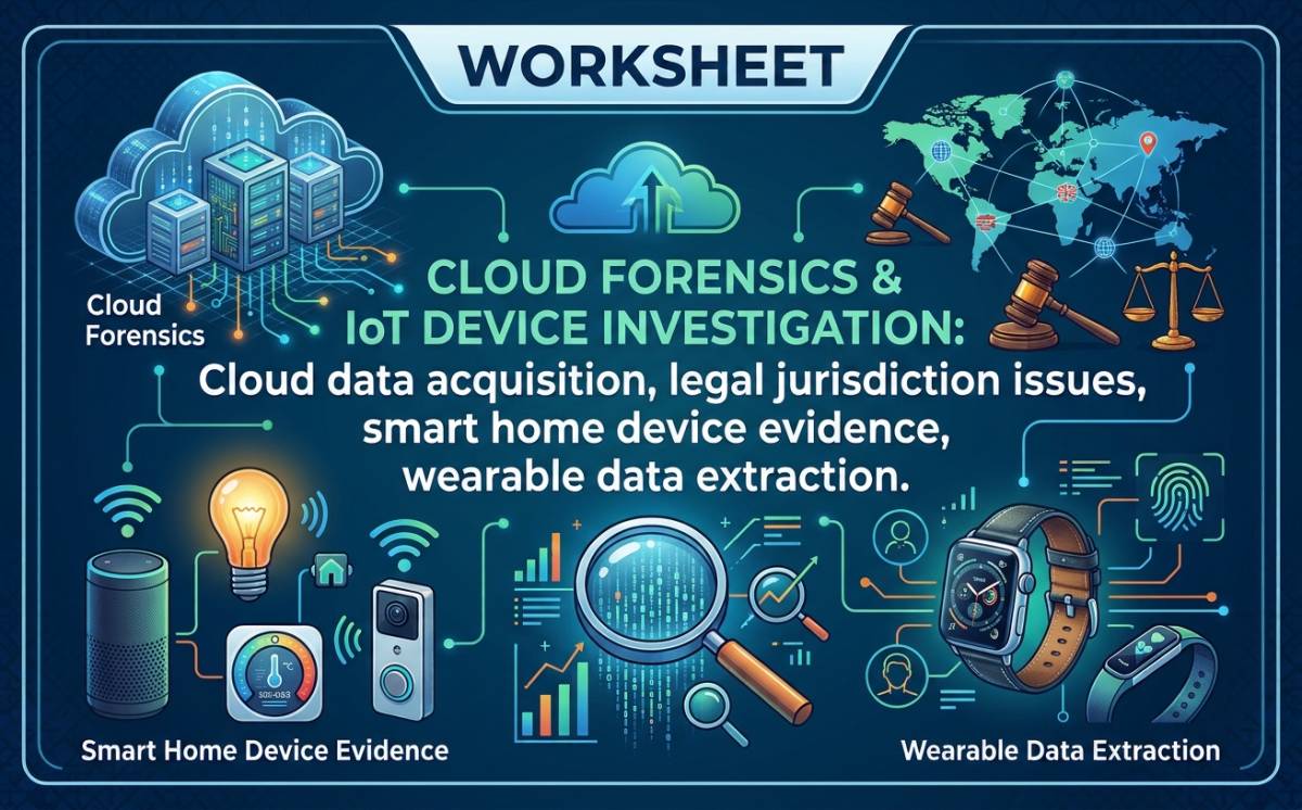 Cloud Forensics & IoT Device Investigation preview