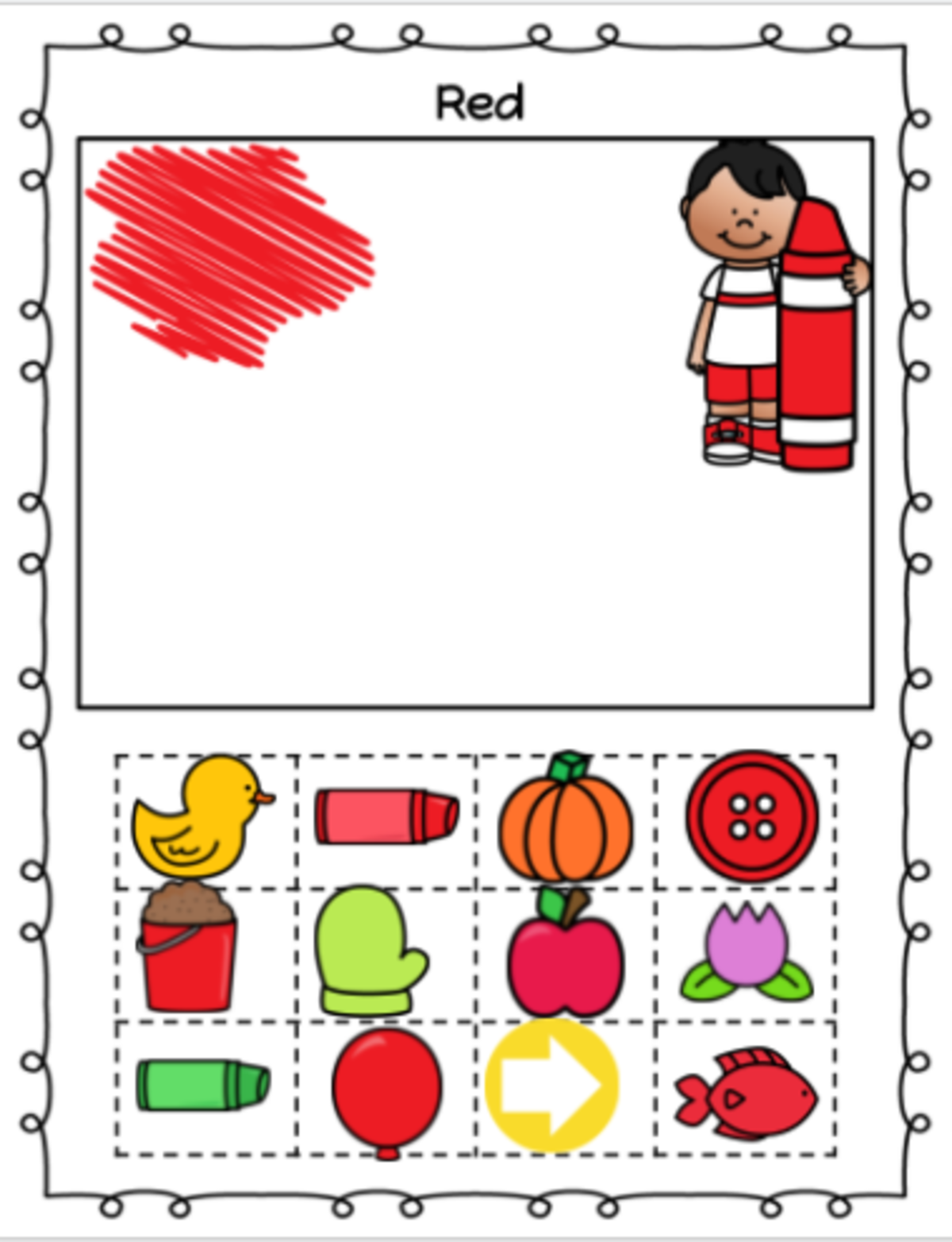 An educational teaching resource from My Kind of Crazy entitled Colors Recognition Google Slides - Remote Teaching downloadable at Teach Simple.