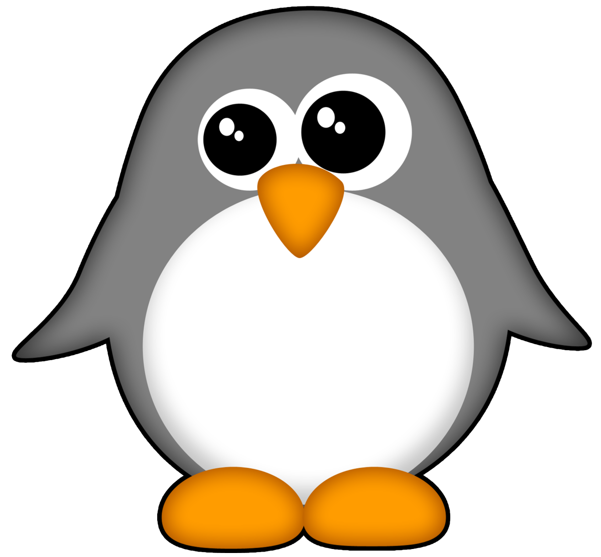 An educational teaching resource from Teacher's Clipart entitled Coloured Penguins Clip Art downloadable at Teach Simple.