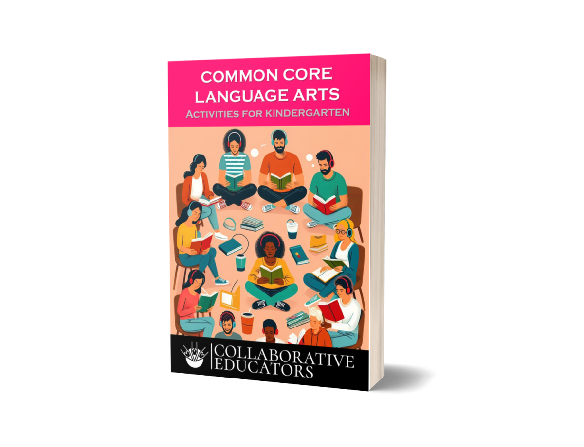 An educational teaching resource from Bright Classroom Ideas Marketplace entitled Common Core Language Arts Activities for Kindergarten downloadable at Teach Simple.