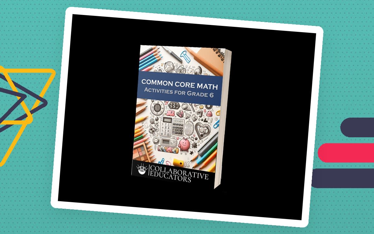 An educational teaching resource from Bright Classroom Ideas Marketplace entitled Common Core Math Activities For Grade 6 downloadable at Teach Simple.