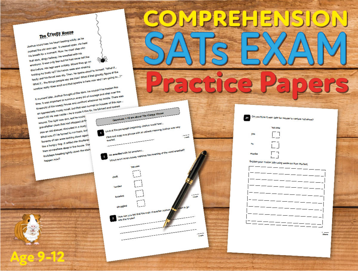 An educational teaching resource from Guinea Pig Education entitled Comprehension Practice Papers (At The Stroke Of Midnight) 9-12 years downloadable at Teach Simple.