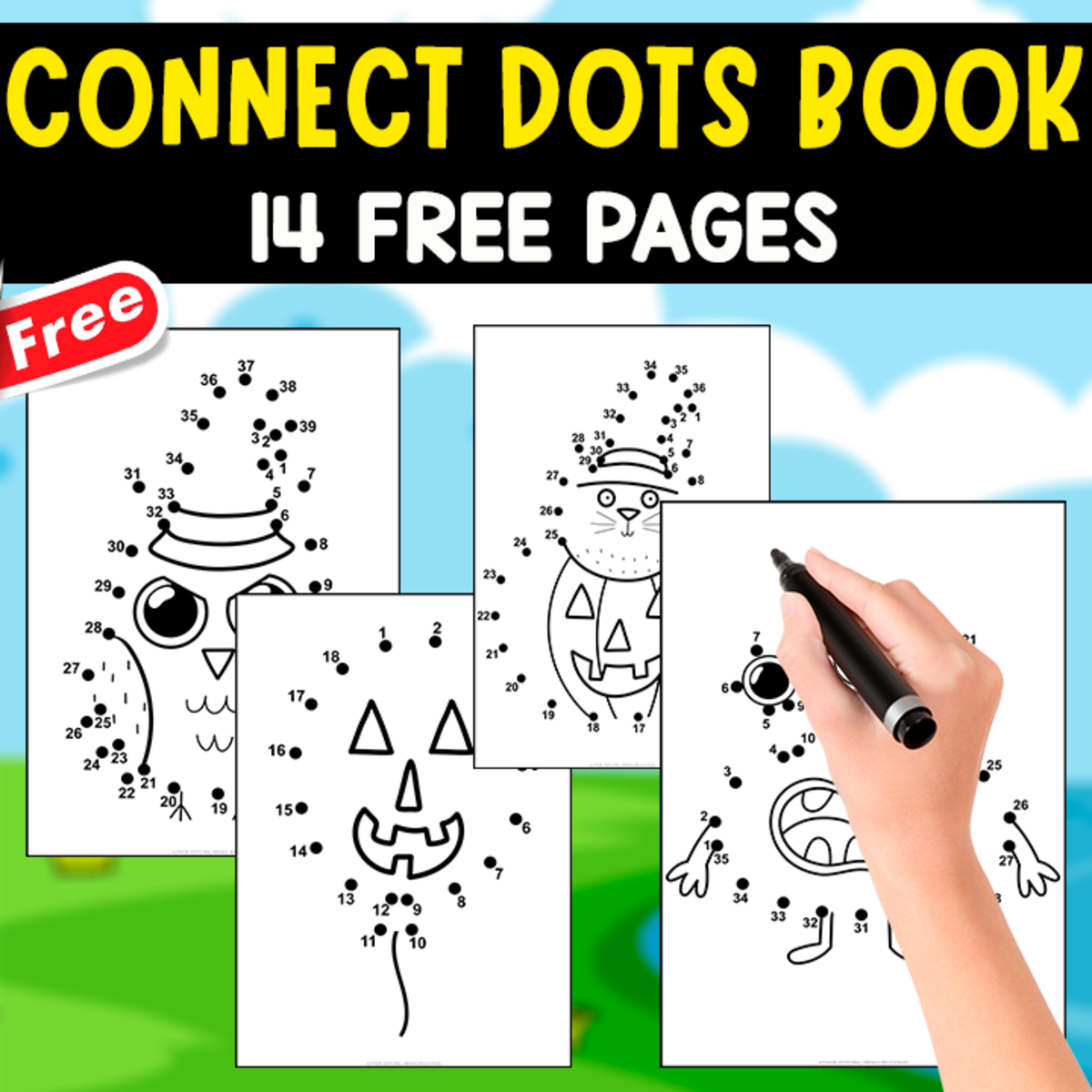 An educational teaching resource from EDITORIAL LAURA EDUCA entitled CONNECT THE DOTS | 14 FREE EXERCISES downloadable at Teach Simple.