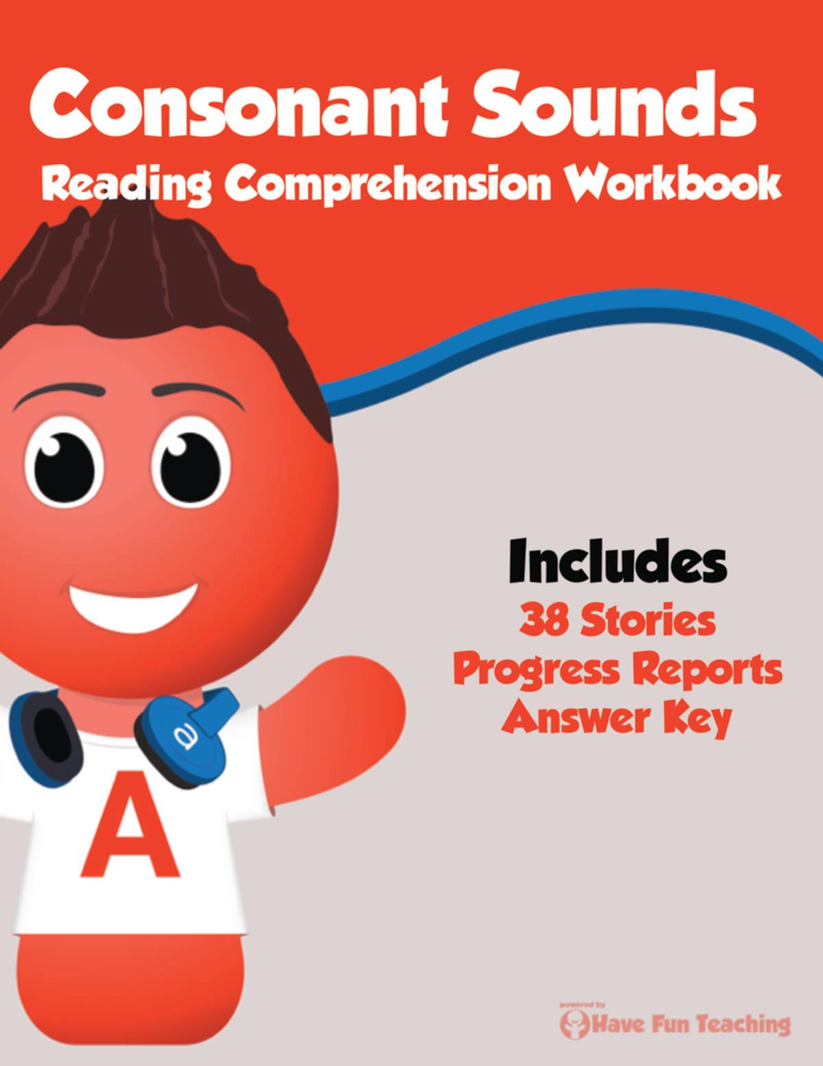 An educational teaching resource from Have Fun Teaching entitled Consonant Sounds Reading Comprehension Workbook Download downloadable at Teach Simple.