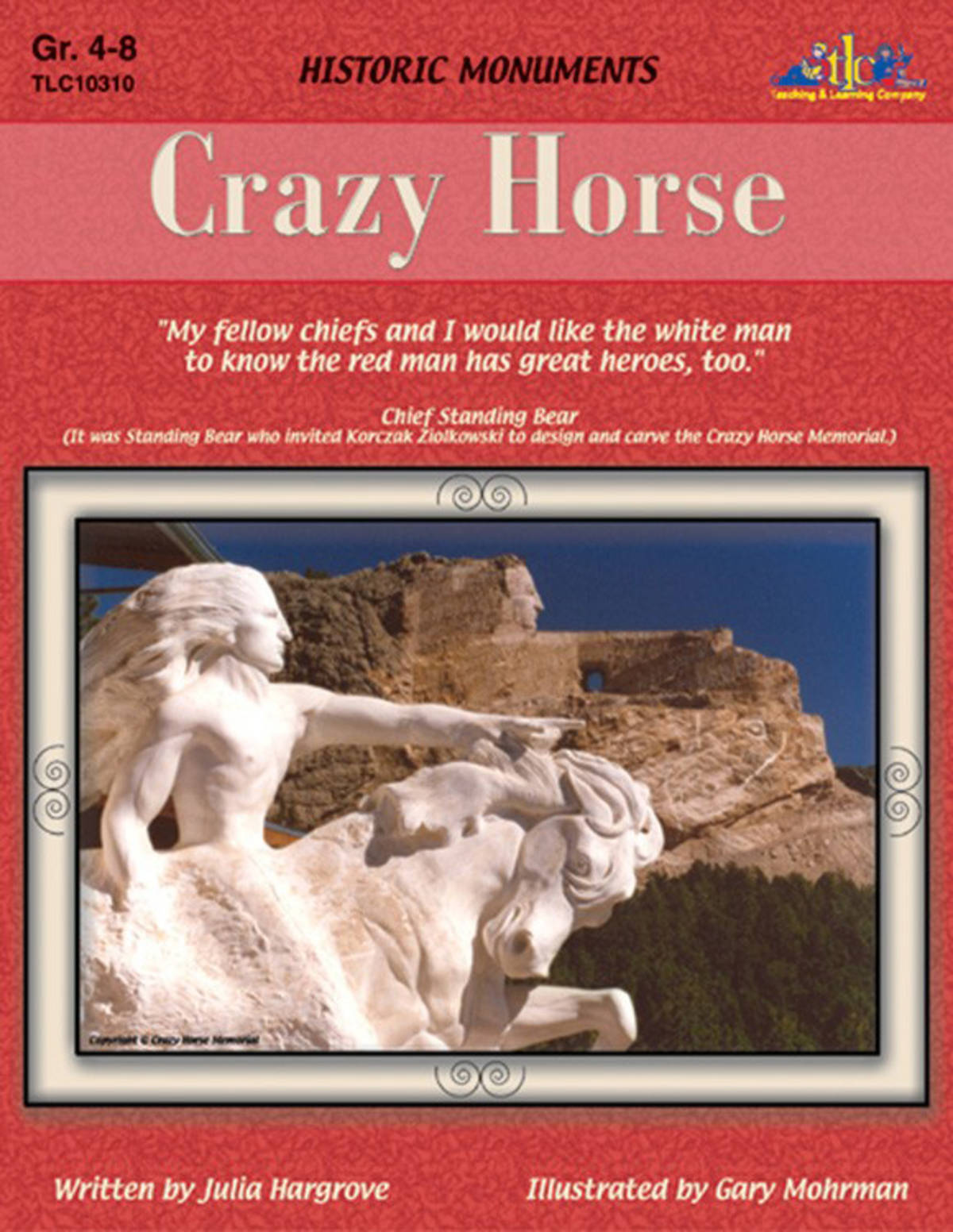 An educational teaching resource from Classroom Complete Press entitled Crazy Horse: Historic Monuments Series downloadable at Teach Simple.