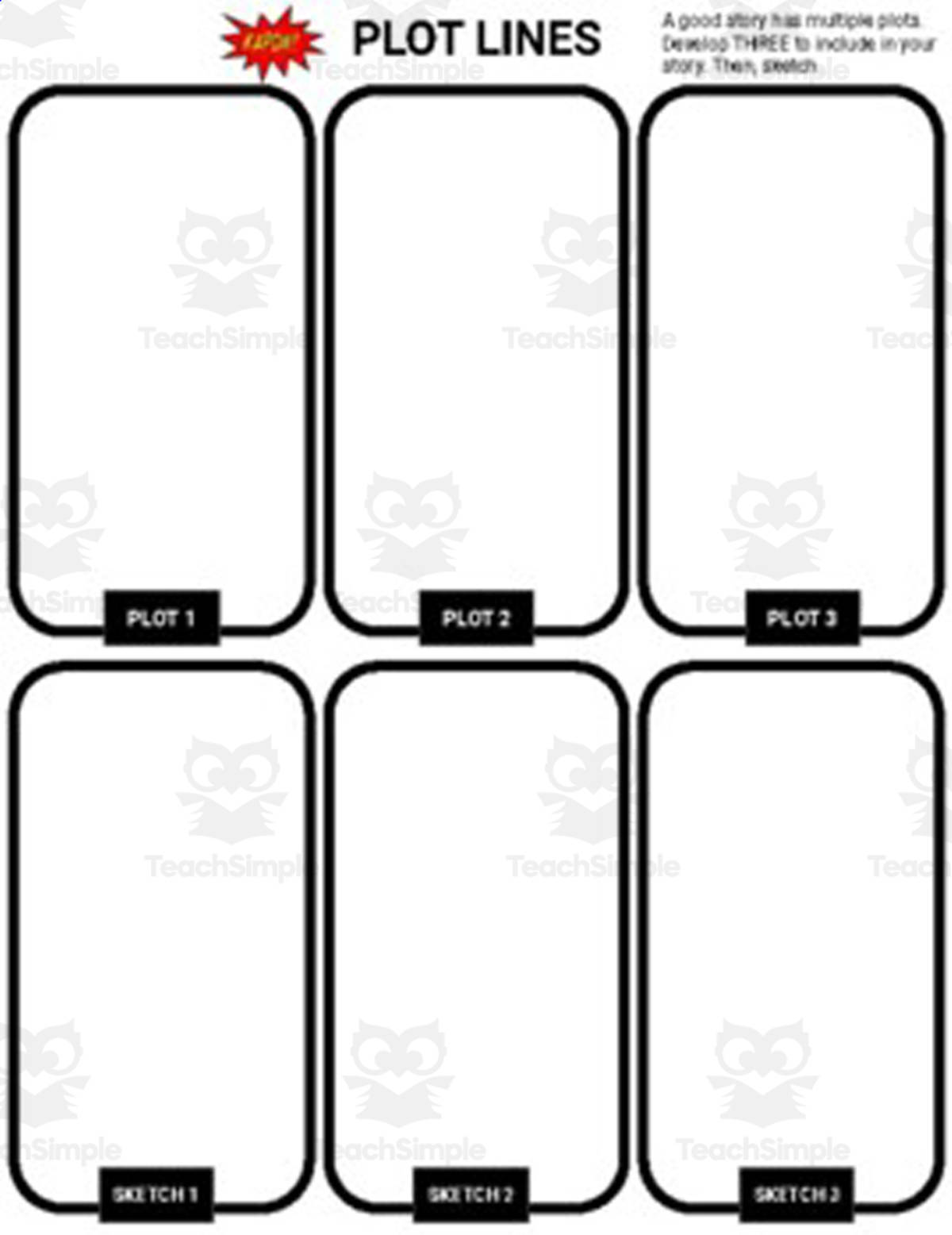 An educational teaching resource from Roombop entitled Create a Superhero Graphic Organizer (Editable in Google Slides) downloadable at Teach Simple.