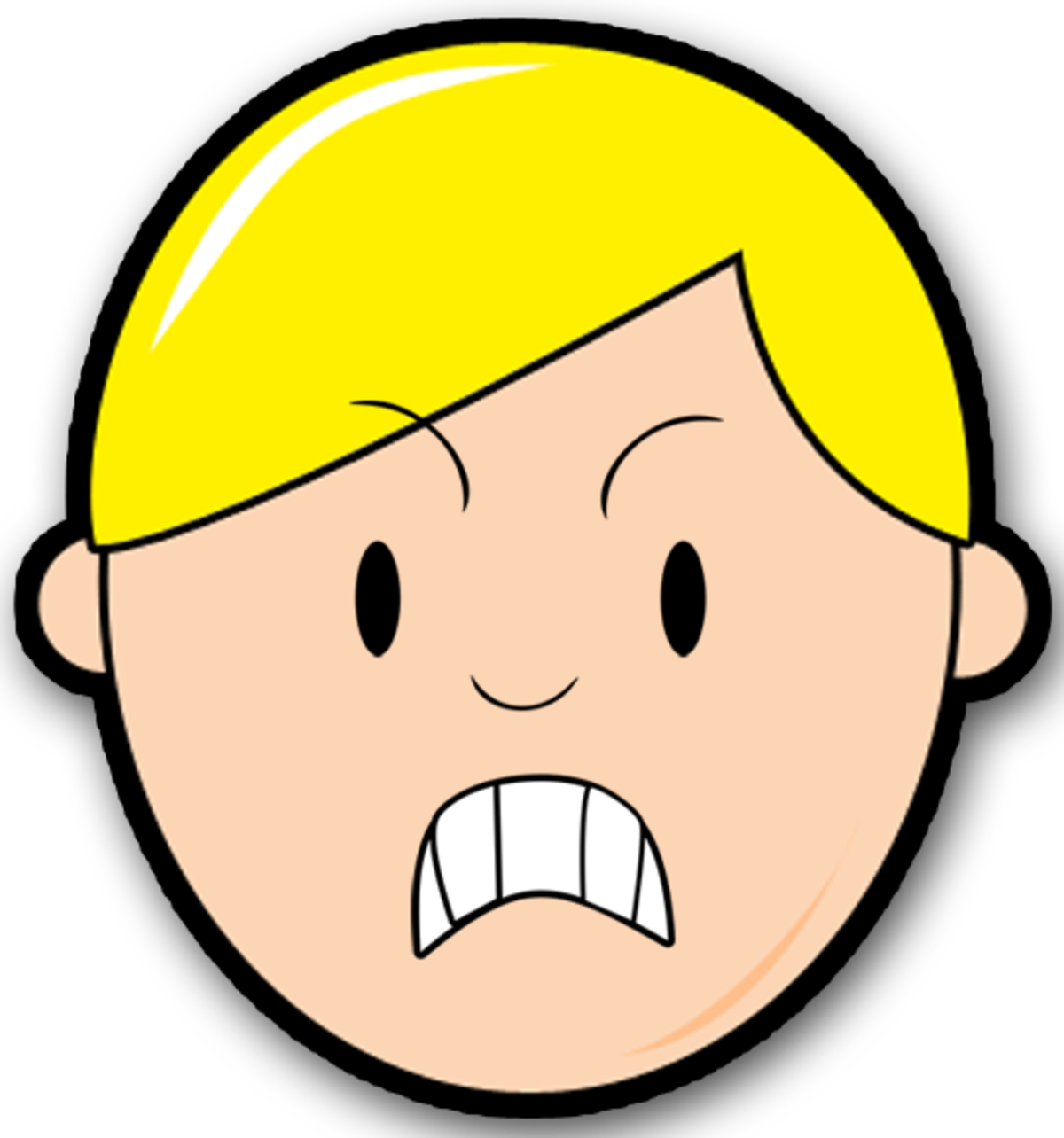 An educational teaching resource from Teacher's Clipart entitled Create Build Faces with Emotions downloadable at Teach Simple.
