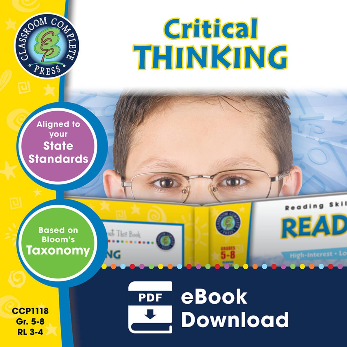 An educational teaching resource from Classroom Complete Press entitled Critical Thinking: Keys to Asking Questions (Part One) downloadable at Teach Simple.