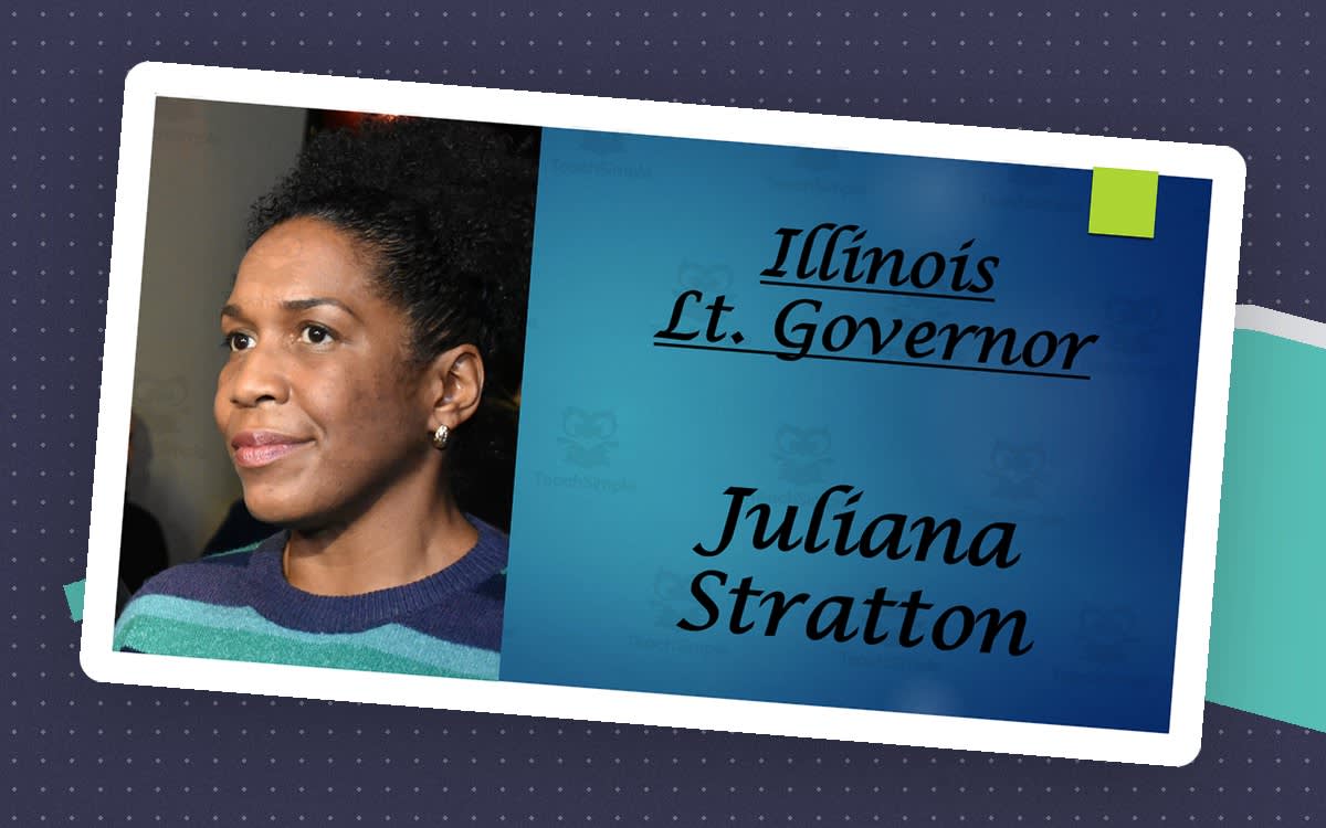 An educational teaching resource from Mr. Matthews Teacher Store entitled Current African American Lt. Governors (BIO PPT Bundle) downloadable at Teach Simple.