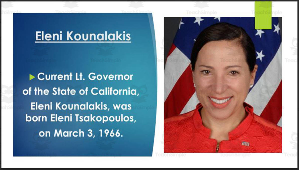 An educational teaching resource from Mr. Matthews Teacher Store entitled Current Female Lt. Governors (BIO PPT Bundle) downloadable at Teach Simple.