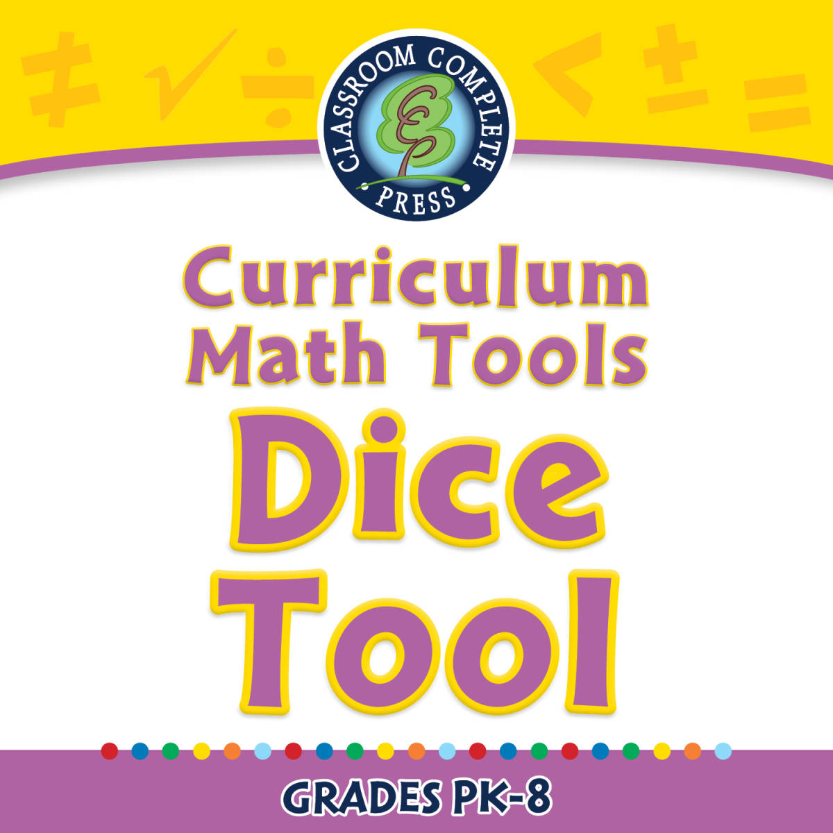 An educational teaching resource from Classroom Complete Press entitled Curriculum Math Tools - Dice Tool - FLASH-MAC downloadable at Teach Simple.