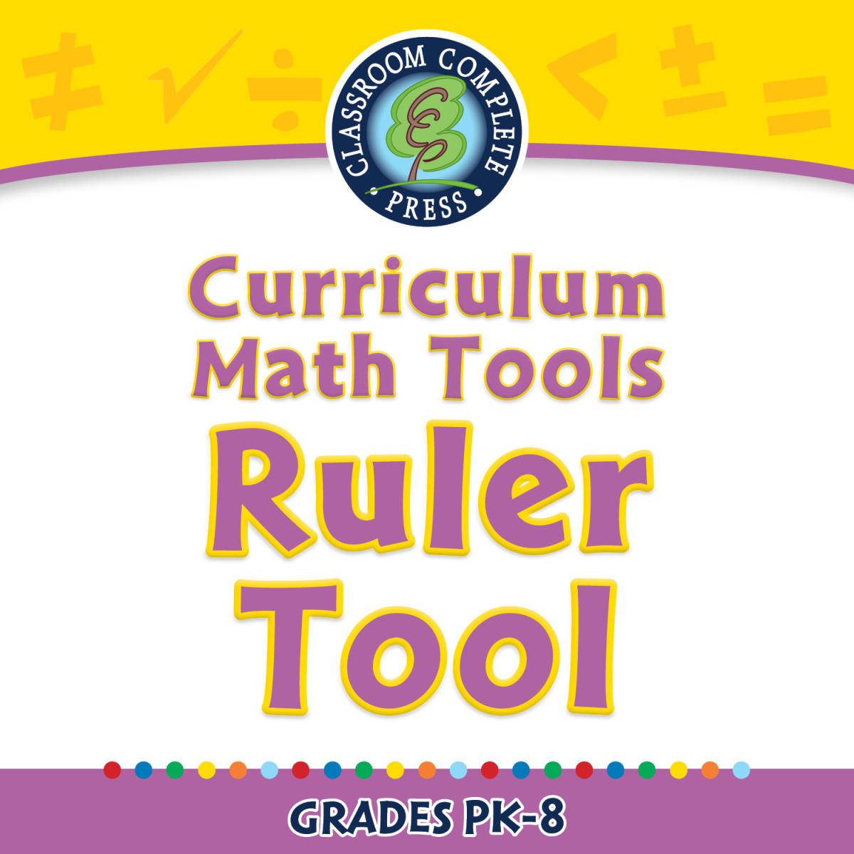 An educational teaching resource from Classroom Complete Press entitled Curriculum Math Tools - Ruler Tool - FLASH-MAC downloadable at Teach Simple.