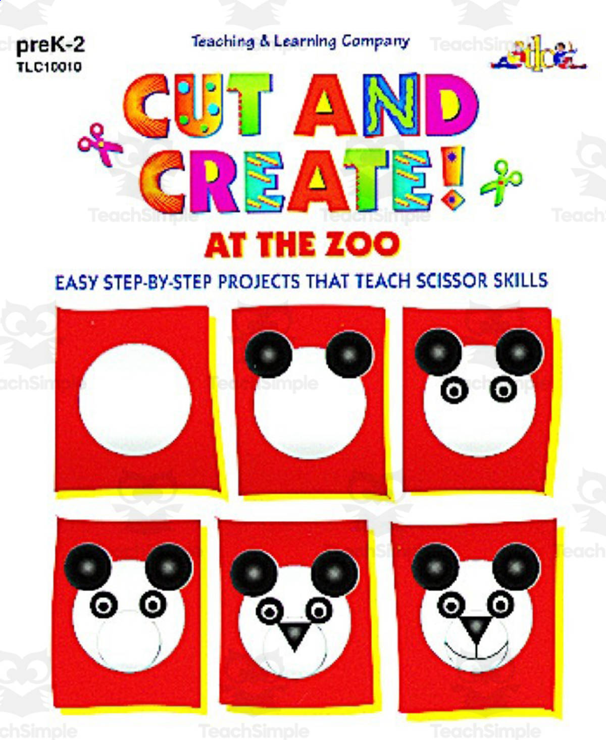 An educational teaching resource from Classroom Complete Press entitled Cut and Create! At the Zoo downloadable at Teach Simple.
