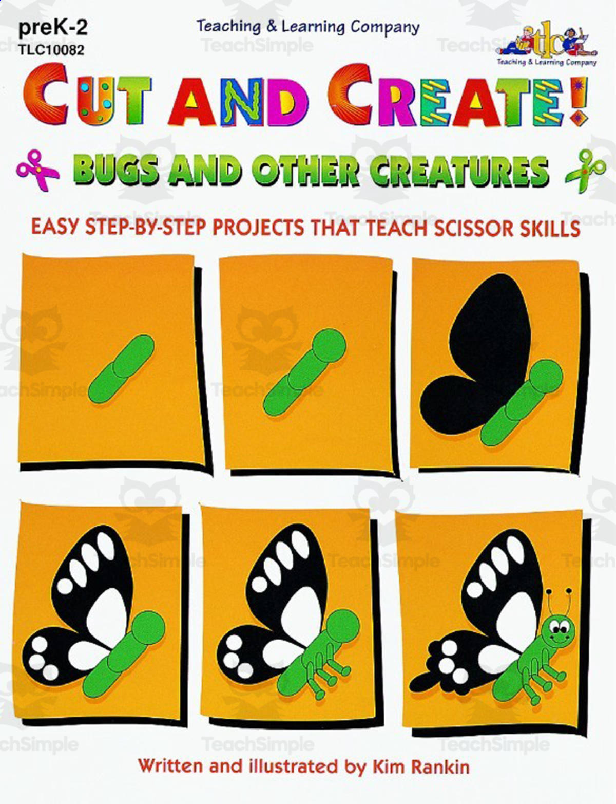 An educational teaching resource from Classroom Complete Press entitled Cut and Create! Bugs and Other Creatures downloadable at Teach Simple.