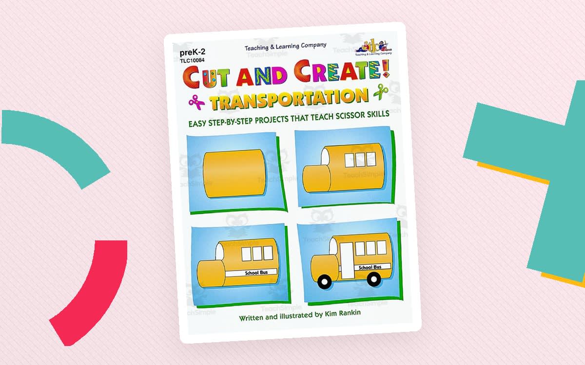 An educational teaching resource from Classroom Complete Press entitled Cut and Create! Transportation downloadable at Teach Simple.