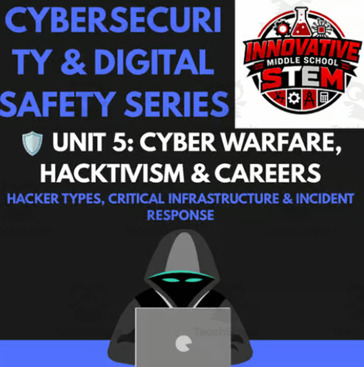 Cyber Warfare, Hacktivism & Careers: Cyber Pack (Grades 6–12) preview