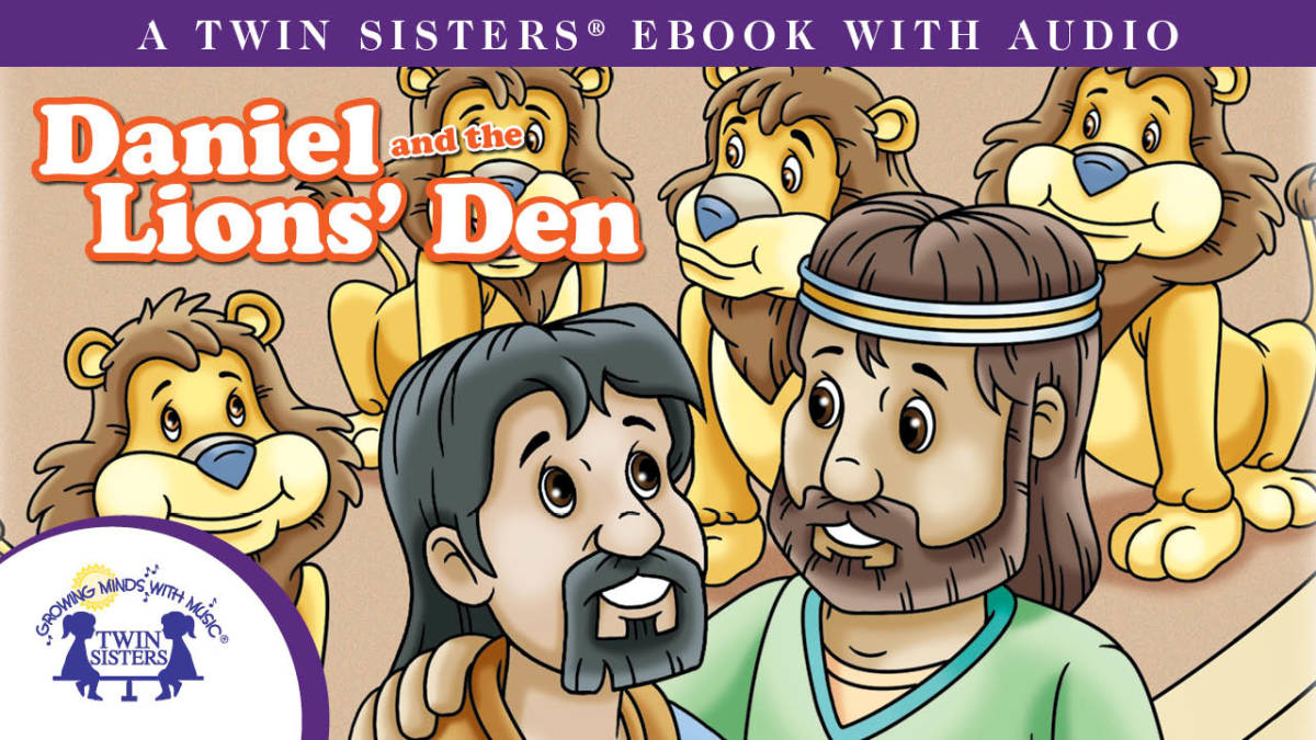An educational teaching resource from Twin Sisters Digital Media entitled Daniel and the Lions' Den Video Storybook downloadable at Teach Simple.