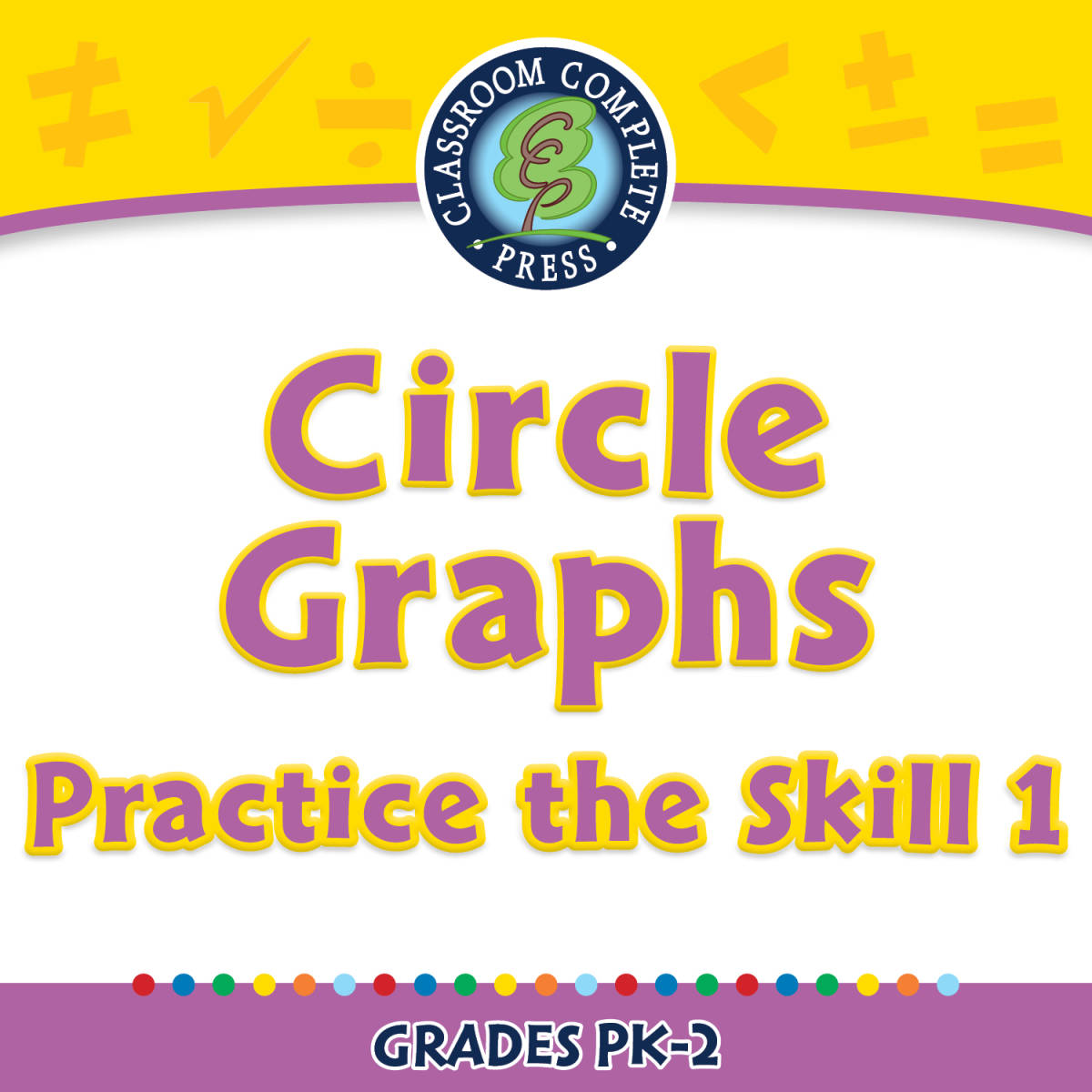 An educational teaching resource from Classroom Complete Press entitled Data Analysis & Probability: Circle Graphs - Practice the Skill 1 - MAC Software downloadable at Teach Simple.