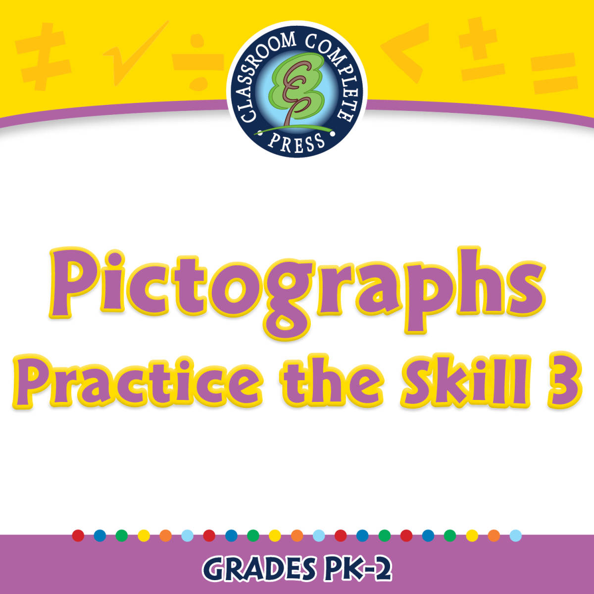 An educational teaching resource from Classroom Complete Press entitled Data Analysis & Probability: Pictographs - Practice the Skill 3 - FLASH-MAC downloadable at Teach Simple.