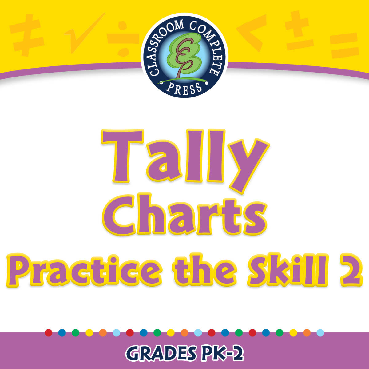 An educational teaching resource from Classroom Complete Press entitled Data Analysis & Probability: Tally Charts - Practice the Skill 2 - MAC Software downloadable at Teach Simple.