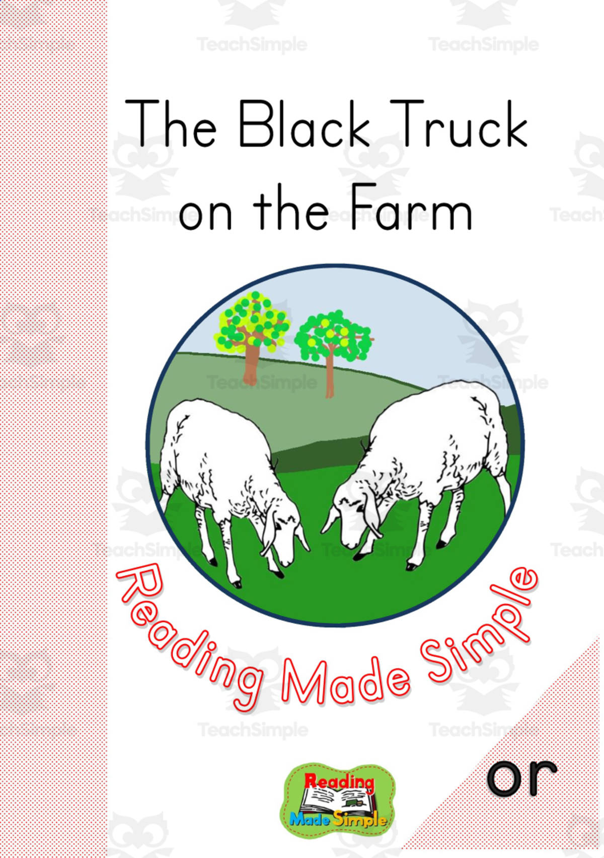 An educational teaching resource from Lilibette's Resources entitled Decodable "OR" Reading Book Level 1: 20 downloadable at Teach Simple.