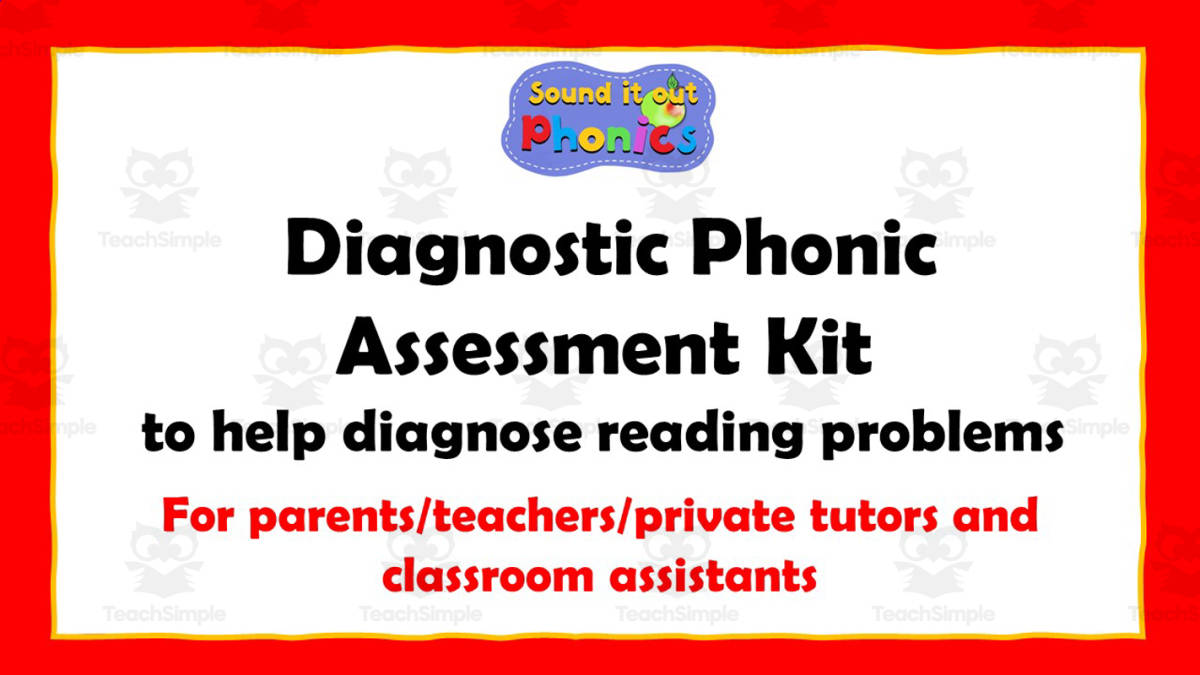 An educational teaching resource from Lilibette's Resources entitled Diagnostic Phonic Assessment Tool Kit downloadable at Teach Simple.