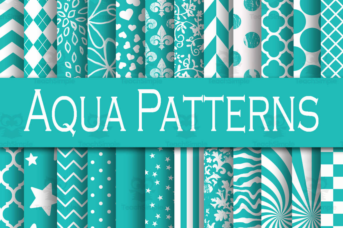 An educational teaching resource from OldMarket entitled Digital Paper: Aqua downloadable at Teach Simple.