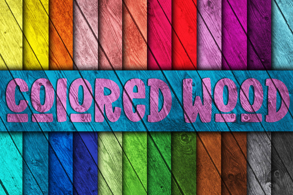 An educational teaching resource from OldMarket entitled Digital Paper: Colored Wood downloadable at Teach Simple.
