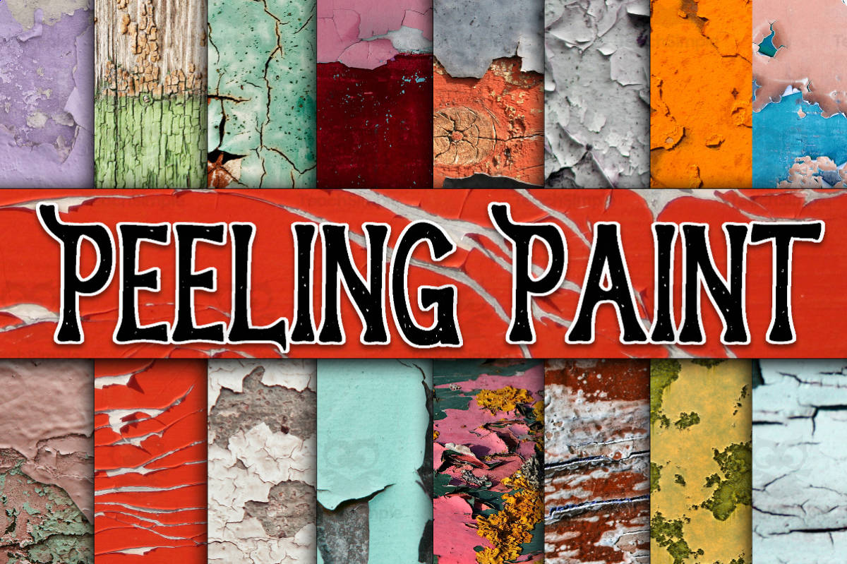 An educational teaching resource from OldMarket entitled Digital Paper: Peeling Paint Textures downloadable at Teach Simple.