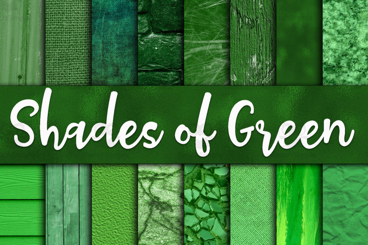 An educational teaching resource from OldMarket entitled Digital Paper: Shades of Green downloadable at Teach Simple.