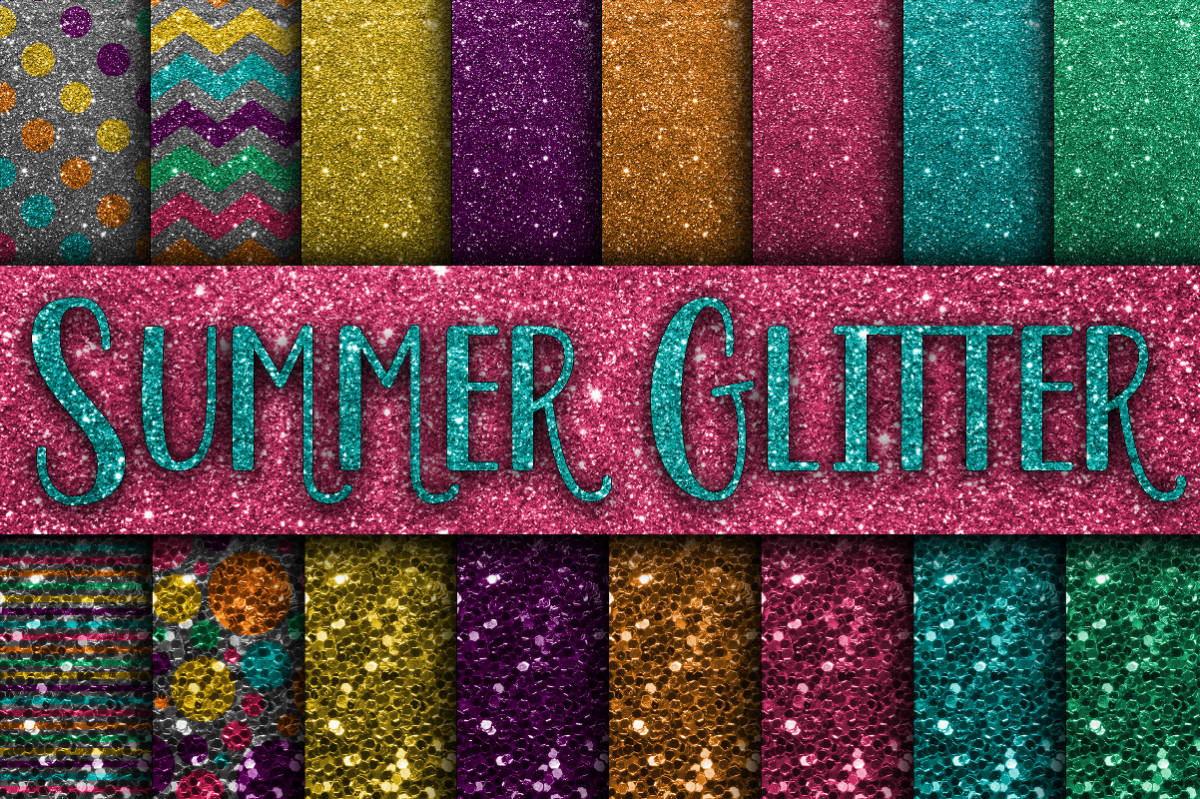 An educational teaching resource from OldMarket entitled Digital Paper: Summer Glitter downloadable at Teach Simple.