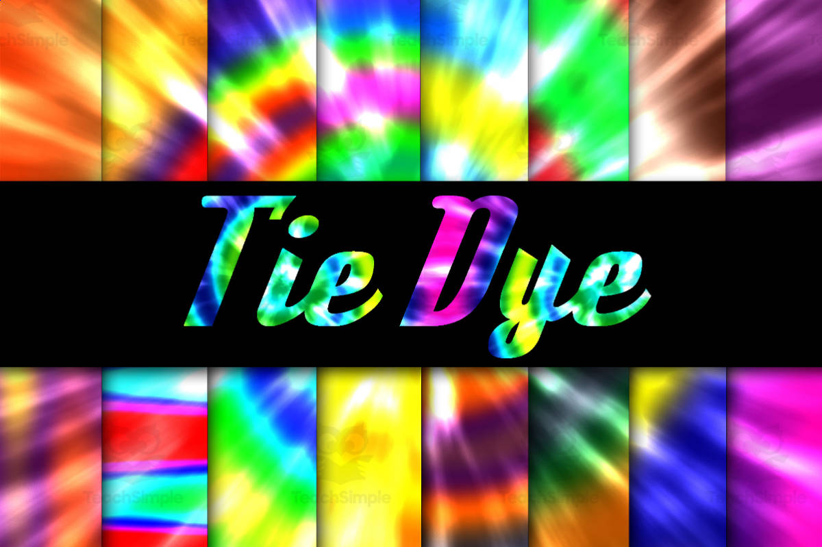 An educational teaching resource from OldMarket entitled Digital Paper: Tie Dye downloadable at Teach Simple.