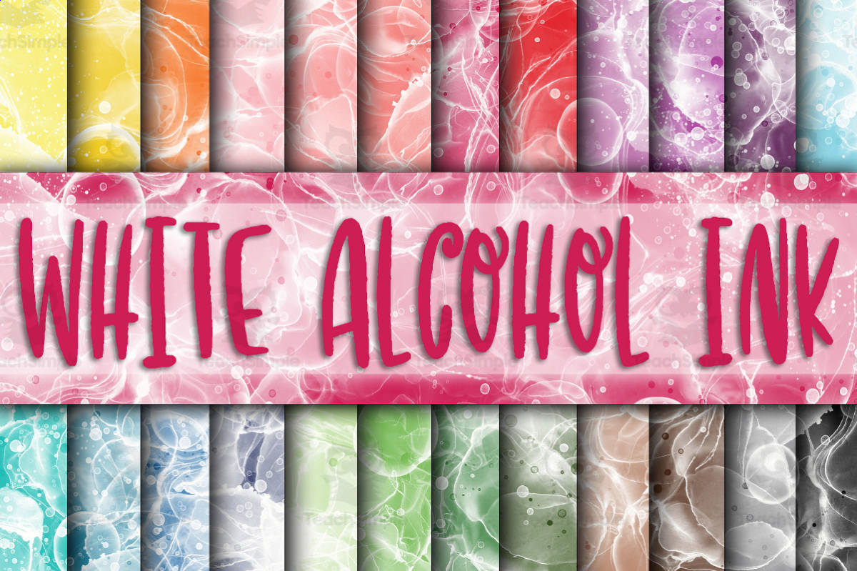 An educational teaching resource from OldMarket entitled Digital Paper: White Alcohol Ink downloadable at Teach Simple.