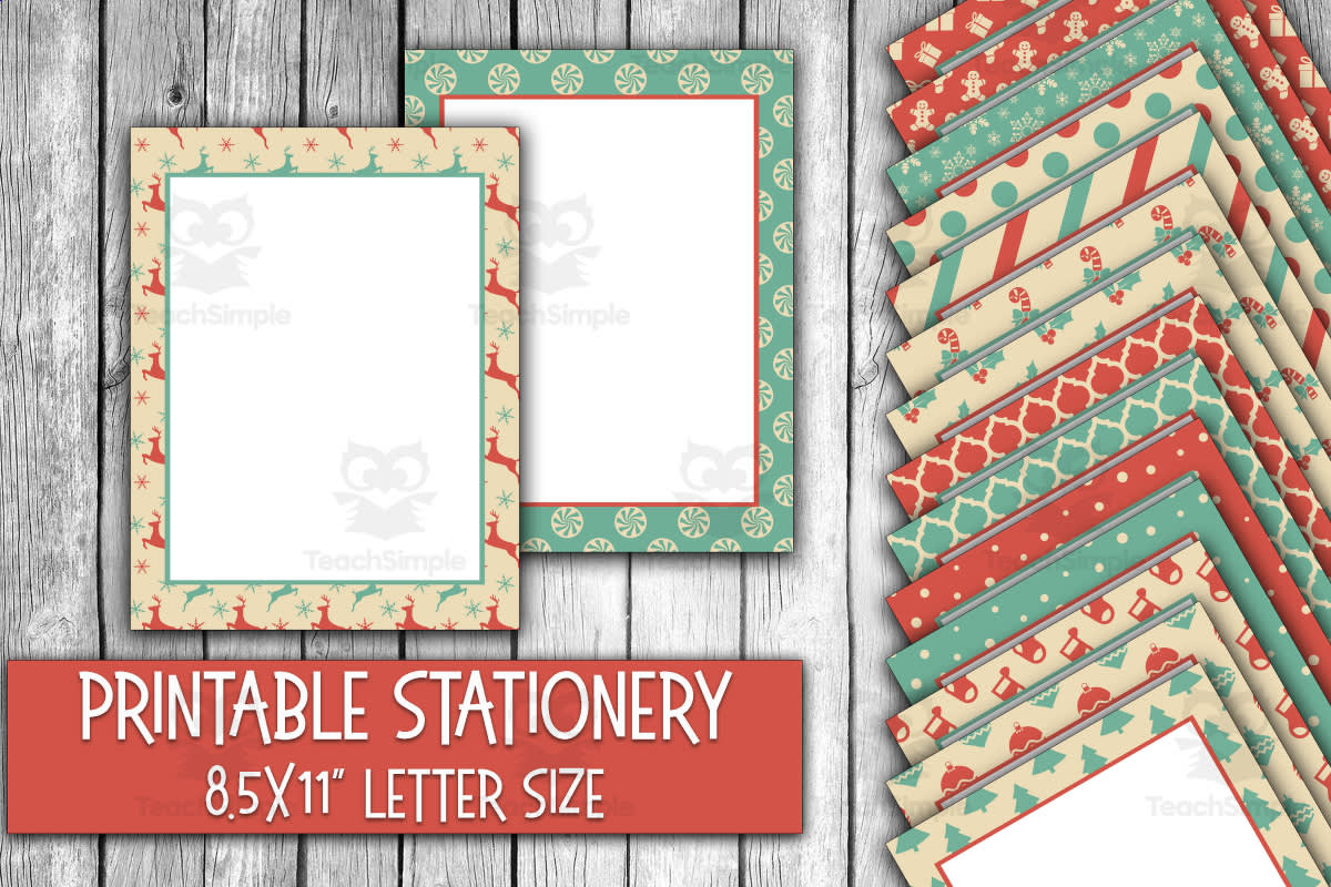 An educational teaching resource from OldMarket entitled Digital Paper: Winter Wonderland downloadable at Teach Simple.