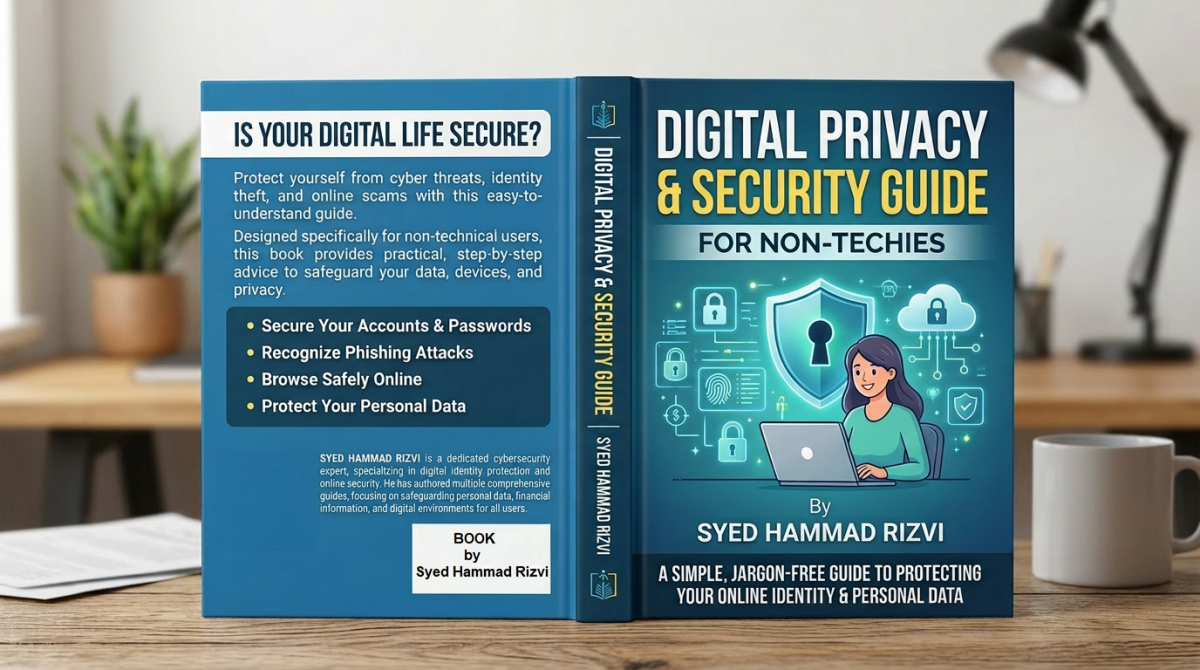 An educational teaching resource from Creative Book Store entitled Digital Privacy & Security Guide for Non-Techies Book downloadable at Teach Simple.