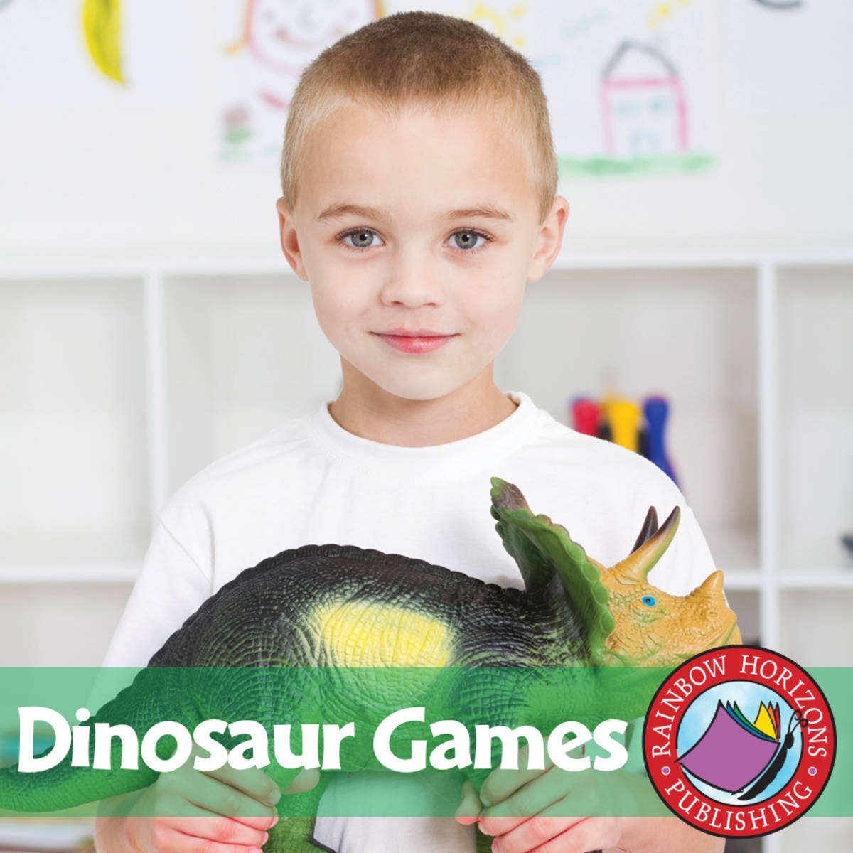 An educational teaching resource from Classroom Complete Press entitled Dinosaur Games Gr. K-2 downloadable at Teach Simple.