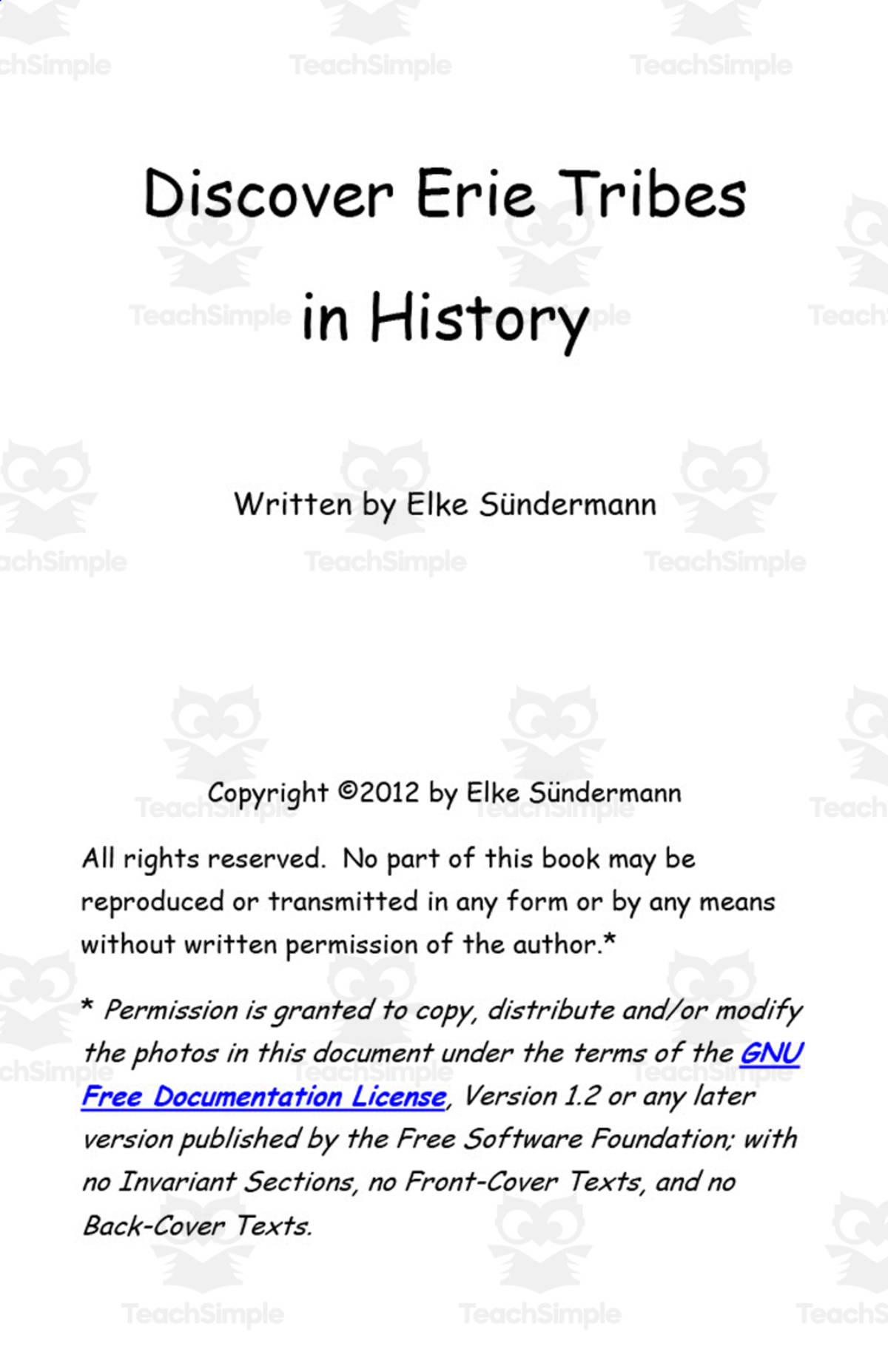 An educational teaching resource from Anyone Can Learn entitled Discover Eerie Tribes in History eBook downloadable at Teach Simple.