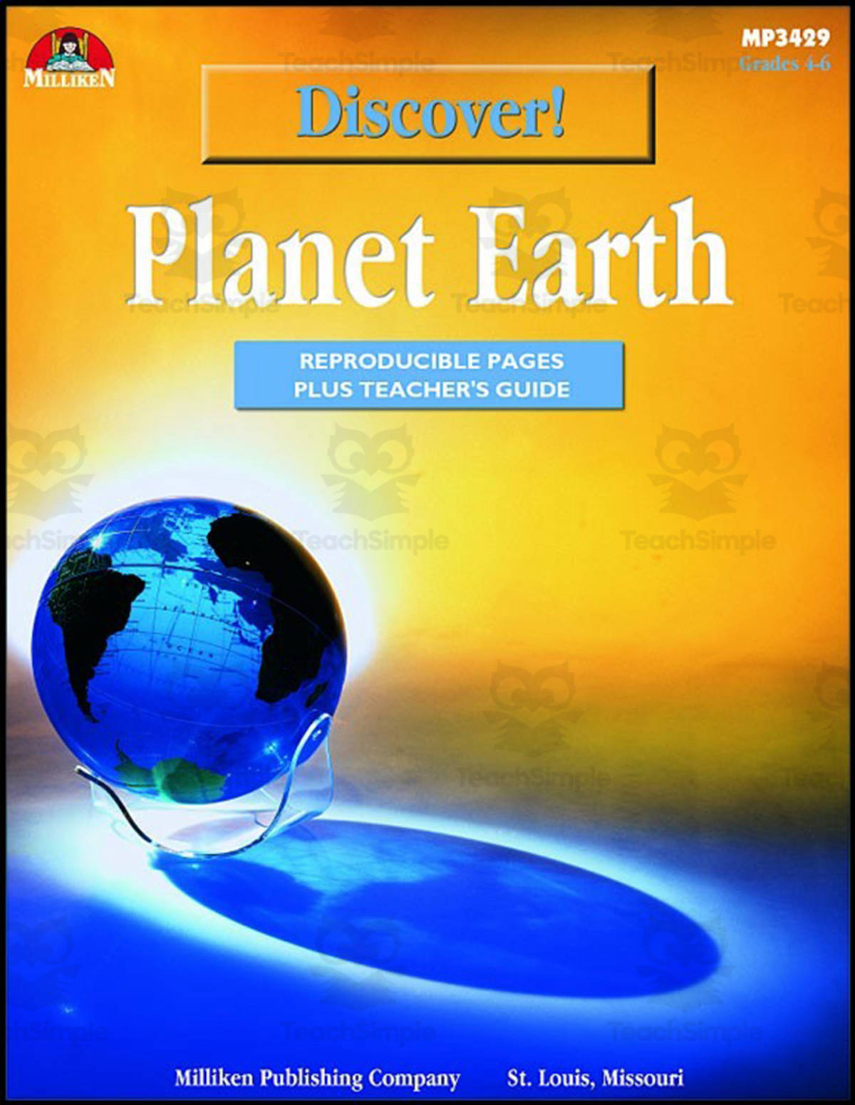 An educational teaching resource from Classroom Complete Press entitled Discover! Planet Earth downloadable at Teach Simple.