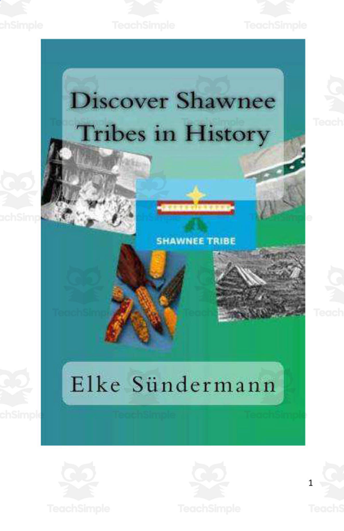 An educational teaching resource from Anyone Can Learn entitled Discover Shawnee Tribes in History eBook w/ Questions downloadable at Teach Simple.