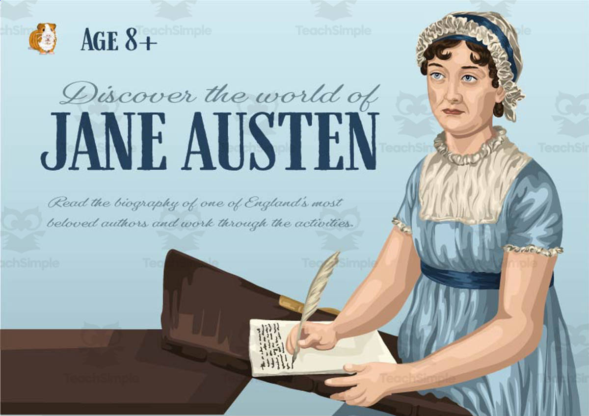 An educational teaching resource from Guinea Pig Education entitled Discover the World of Jane Austen downloadable at Teach Simple.