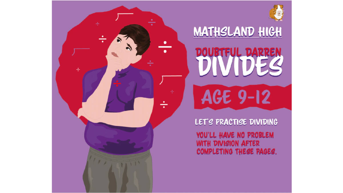 An educational teaching resource from Guinea Pig Education entitled Division & Long Division Practice Questions - Age 9-12 downloadable at Teach Simple.