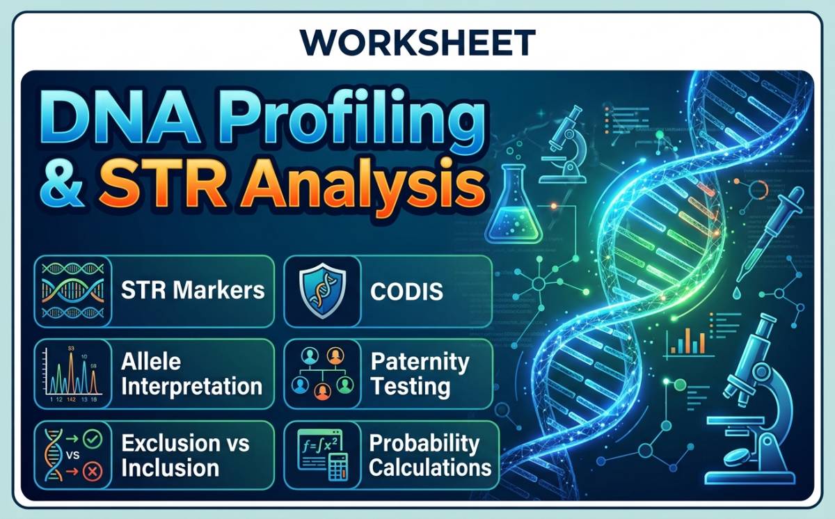 DNA Profiling & STR Analysis preview