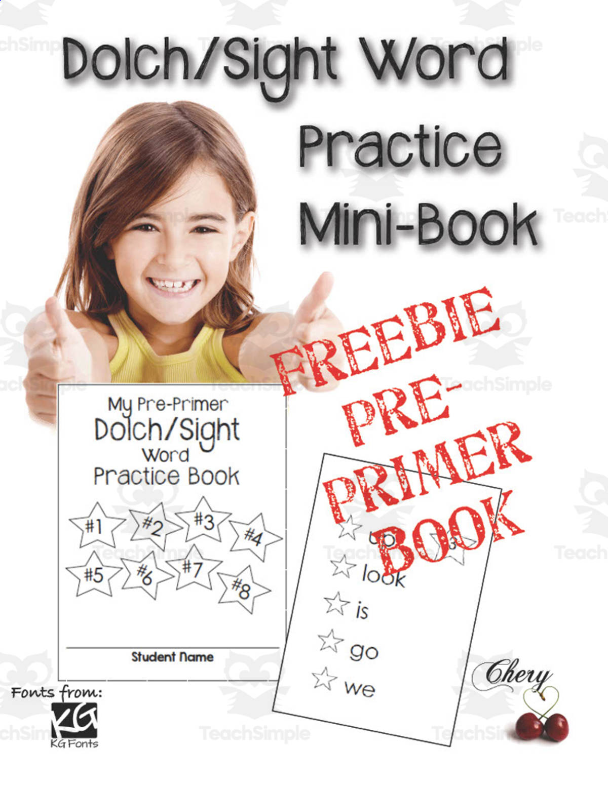 An educational teaching resource from Easy Peasy Primary Resources entitled Dolch Sight Word Practice Mini-Book downloadable at Teach Simple.