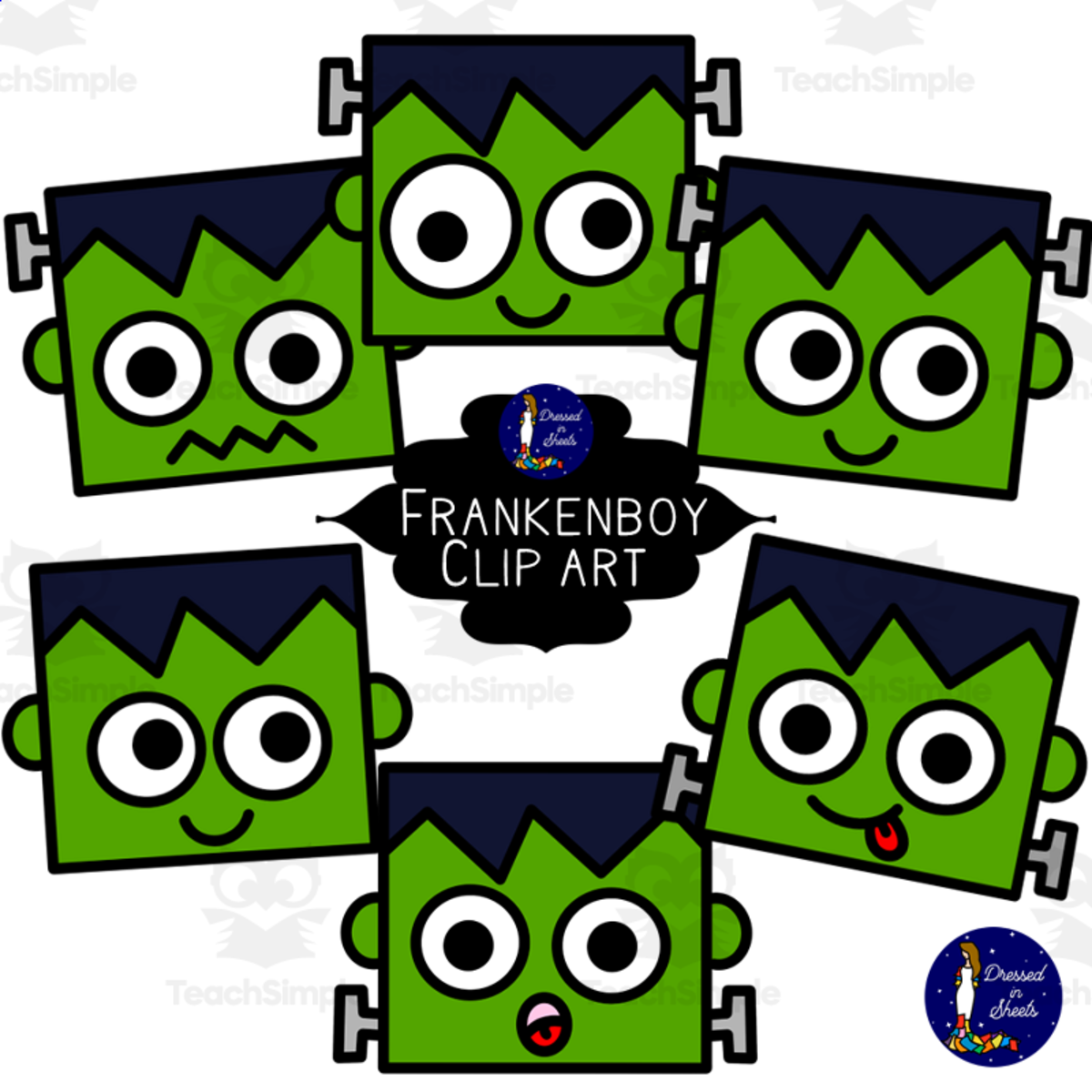 An educational teaching resource from Soumara Siddiqui entitled Dollar Deal FrankenBoy downloadable at Teach Simple.