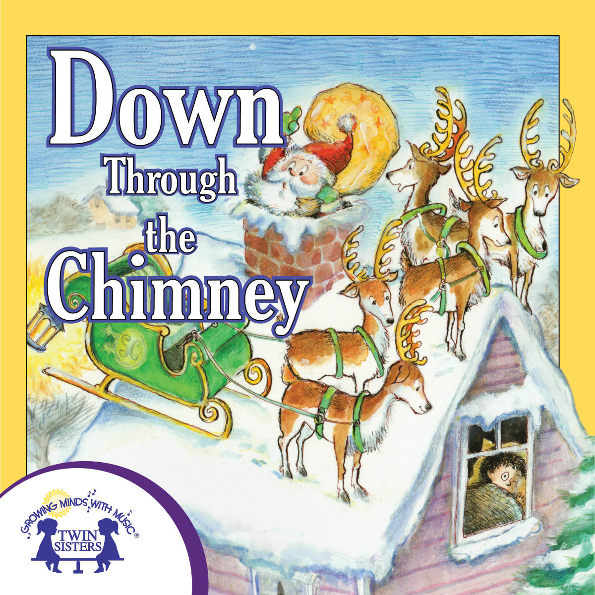 An educational teaching resource from Twin Sisters Digital Media entitled Down Through The Chimney Audio Book downloadable at Teach Simple.